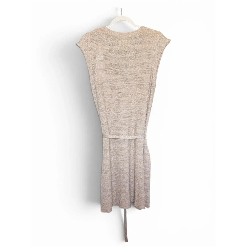 New Zadig & Voltaire Beige Crochet Knit Dress or Cover up